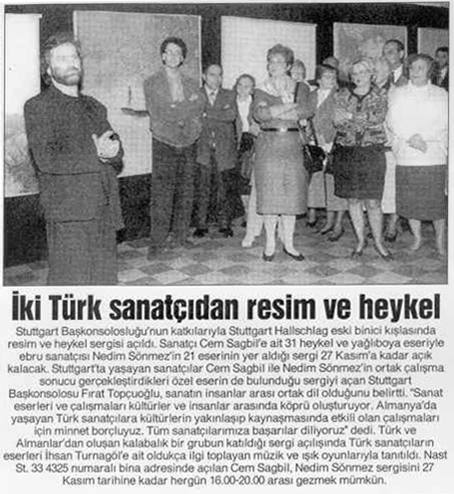 ki Trk sanatdan resim ve heykel